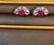 Pink Tourmaline and Pink Sapphire Earrings with Rose Cut Diamonds 18 Karat Gold For Sale In New York - Image 6 of 18