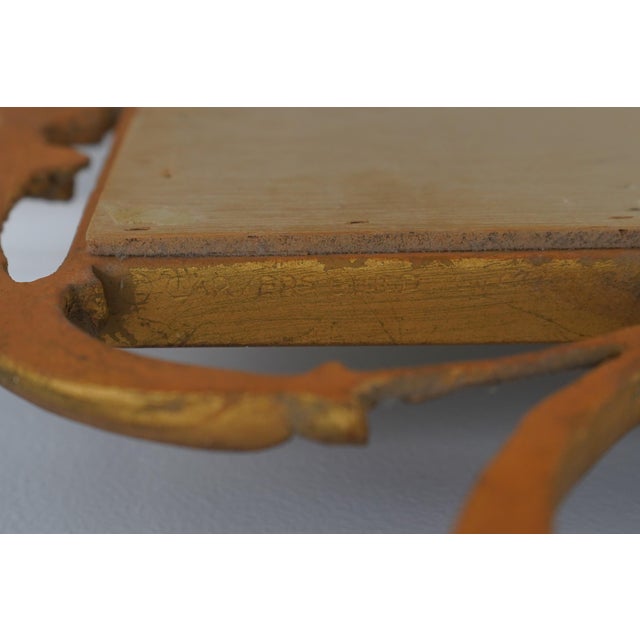 Carvers Guild Adam Style Gold Frame Mirror For Sale - Image 11 of 12