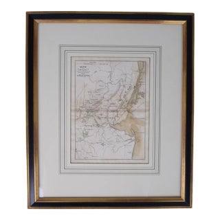 Plan of the Northern Part of New Jersey Showing the Positions of the American & British Armies For Sale