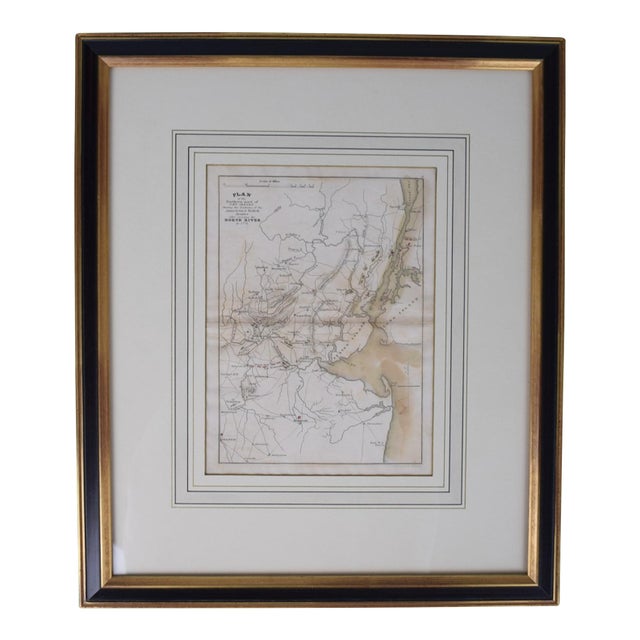 Plan of the Northern Part of New Jersey Showing the Positions of the American & British Armies For Sale