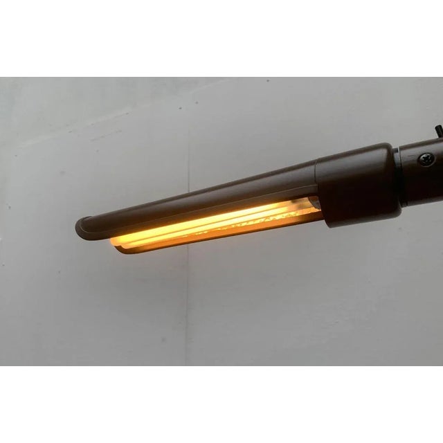 Brown Space Age Top Light Table Lamp from Philips For Sale - Image 8 of 18