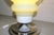 Metal Large Space Age Italian Murano Glass Table Lamp, 1970s For Sale - Image 7 of 10