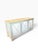 Art Deco Art Deco Nancy Corzine Lombard Mirrored Credenza Dresser For Sale - Image 3 of 6