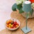 Hand-painted ceramic stoneware collection crafted in a historic factory in Civita Castellana Italy, a village where...