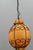 Venetian Style Pâte de Verre Glass Metal Caged Lantern Pendant Light For Sale - Image 13 of 18