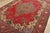 Farmhouse Tabriz Rug 9’5” X 12’7” Red Wool Traditional Hand-Knotted Oriental Carpet For Sale - Image 3 of 15