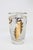 Vintage Libbey Cocktail Glasses Set, Frosted Glass with Gold Leaf For Sale - Image 14 of 18