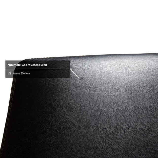 Quantum Leather Four-Seater Sofa with Ottoman from Ewald Schillig, Set of 3 For Sale - Image 18 of 18