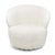The Myra Chair's soft boule faux wool seat and modern, curved form is both cozy and glamorous. She's even complete with a...