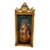 Grand French Rococo Floral Panel – Ornate Gold Leaf Frame With Cherub & Garden Scene For Sale