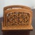 Vintage Handcrafted Wood Napkin Holder For Sale In Baltimore - Image 6 of 11