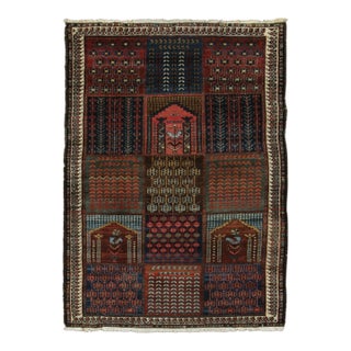 Vintage Turkish Anatolian Rug With Bold Geometric Panel Design - Rug & Kilim For Sale