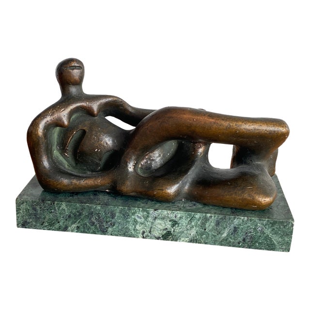 Henry Moore. Reclining Figure, Sculpture For Sale