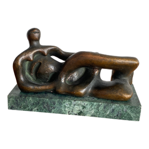 Henry Moore. Reclining Figure, Sculpture