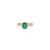 Not Yet Made - Made To Order VRJewels 14k Gold 1.09ct Emerald Engagement Ring With Diamonds for Her Size 9 For Sale - Image 5 of 18