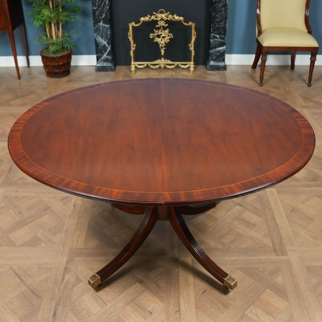 Vintage Baker Two Board Dining Table For Sale - Image 6 of 15