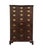 HICKORY FURNITURE Co. American Masterpiece Collection 37" Solid Mahogany Oxbow Front Chest of Drawers 64.25" High 37" Wide...