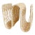 1990s Wavy Wicker Woven Napkin Holder For Sale