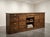 Antique French Apothecary Counter in Oak, 1900 For Sale - Image 3 of 4