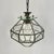 Brass and Beveled Glass Pendant Light in the style of Adolf Loos for Fontana Arte, Italy, 1950s For Sale - Image 6 of 8
