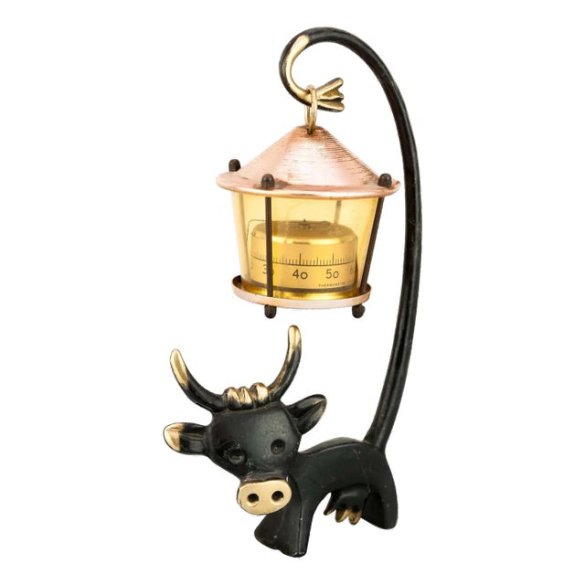 Cow Figurine by Walter Bosse For Sale