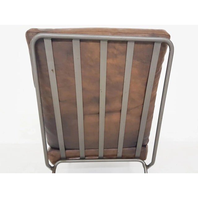 Brown Lounge Chair by Koene Oberman for Gelderland, the Netherlands, 1950s For Sale - Image 8 of 13