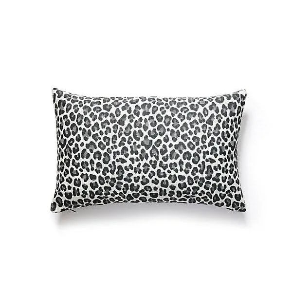 Traditional The House of Scalamandré Backyard Bengal Outdoor Lumbar, Slate For Sale - Image 3 of 3