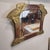 1930s Art Nouveau Mirror in Gilt Brass and Leather after Gabriel Viardot, France, 1930s For Sale - Image 5 of 18