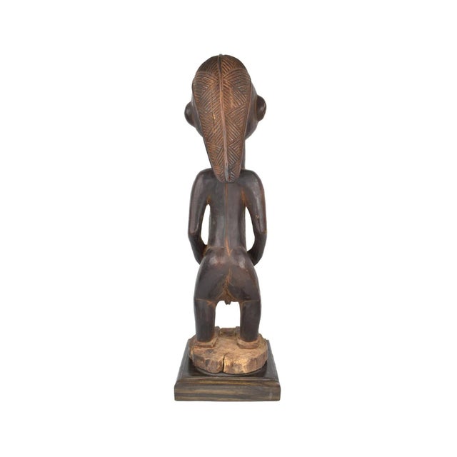 Early 20th Century Early 20th Century Tabwa Female Figure For Sale - Image 5 of 6