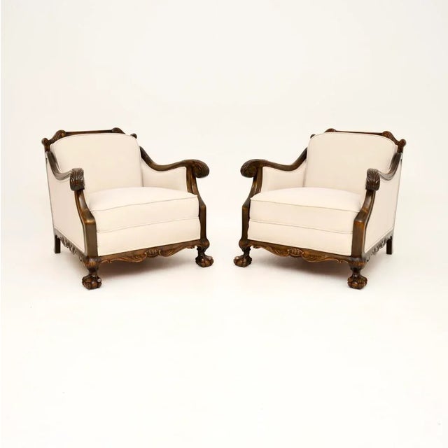 Swedish Lounge Chairs in Satin Birch, 1900s, Set of 2 For Sale - Image 13 of 13