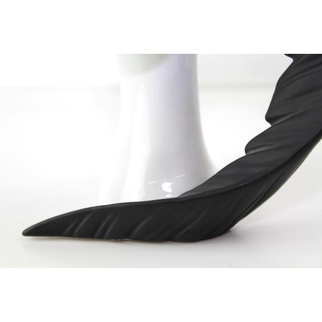 Black Porcelain Bird Figure from Royal Dux, 1960s For Sale - Image 8 of 15