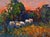Oil Painting Forest Evening Oksana Ivanyuk For Sale
