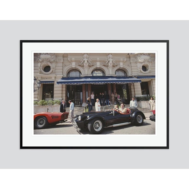 Modern Hotel De Paris in Monaco 1977 by Slim Aarons Framed C-Print For Sale - Image 3 of 3