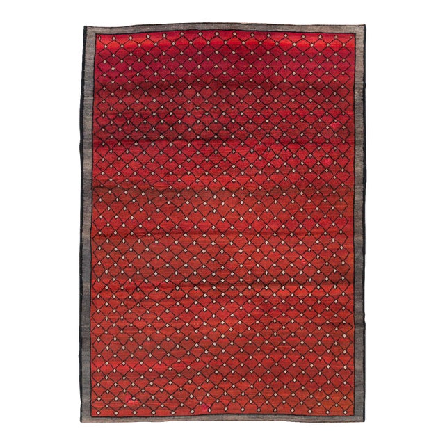 Galerie Shabab Collection Mid-20th Century Handmade Turkish Anatolian Room Size Carpet For Sale