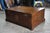 1980s 20th Century British Colonial Campaign Style Cherry Coffee Table Blanket Chest For Sale - Image 5 of 13