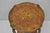 French Antique French Louis XV Style Marquetry Inlay Bronze Ormolu Rosewood Side Table For Sale - Image 3 of 16