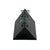 A striking sculptural object by Morin Choinière of Montréal, combining a substantial dark-finished wood form with two...