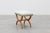 1950s Empire Style Curule Stool with Striped Upholstery, France, 1950s For Sale - Image 5 of 12