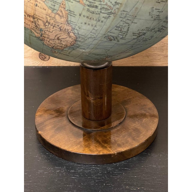Vintage German Table Globe, 1950s For Sale - Image 9 of 10