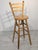 Pine Bar Stool with Backrest For Sale - Image 9 of 18