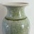Traditional Vintage Hand Thrown Ceramic Vase With Celadon Glaze in Stunning Form For Sale - Image 3 of 8