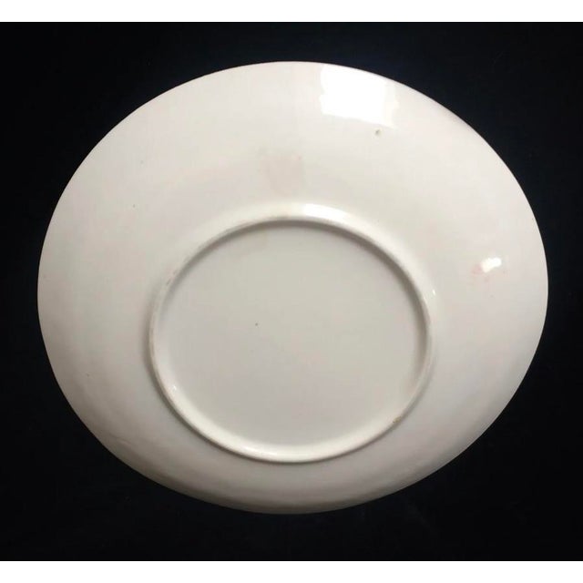 1910s Antique 1910s Plums Cabinet Wall Plate For Sale - Image 5 of 5