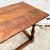Vintage Boho 19th Century Plank Library Table For Sale - Image 4 of 7