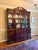 Brown Stickley Furniture Flame Mahogany Georgian Breakfront For Sale - Image 8 of 11