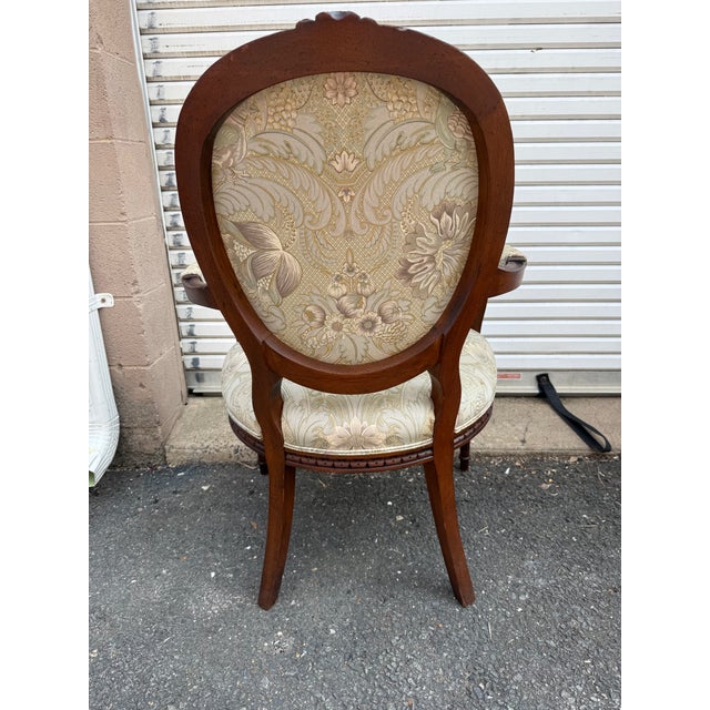 Henredo Schoonbeck Colllection Pair Louis XV Style Carved Armchairs For Sale - Image 11 of 18