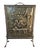 Antique Stamped Repousse Brass Figural Tavern Scene Fireplace Screen For Sale - Image 13 of 13