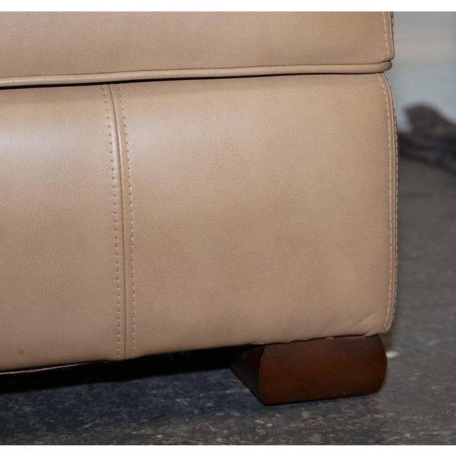 Ottoman in Brown Leather from Multiyork For Sale - Image 4 of 18
