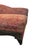 Raspberry Red Late 20th Century Traditional Chaise Lounge Sofa For Sale - Image 8 of 12