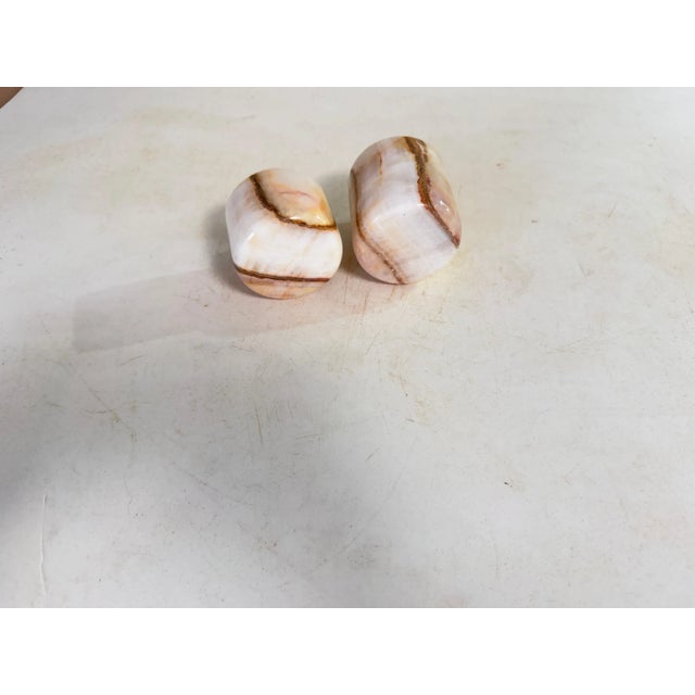 Gemstone Italian Onyx Vide Poche or Box with Beige Lid, Italy, 1970 For Sale - Image 7 of 8