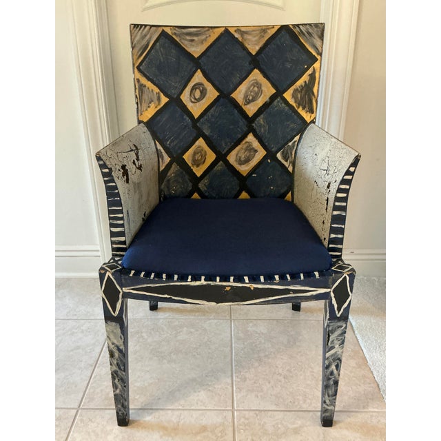 Infuse your space with vibrant color, artisan narrative, and artistic joy with this magnificent, one-of-a-kind hand-...